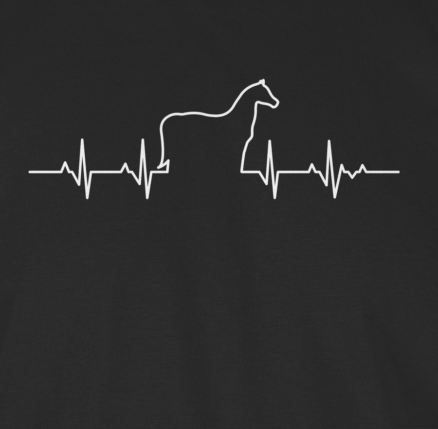 Shirtracer Herzschlag Pferd: Tshirt Gym Bag Shirtracer