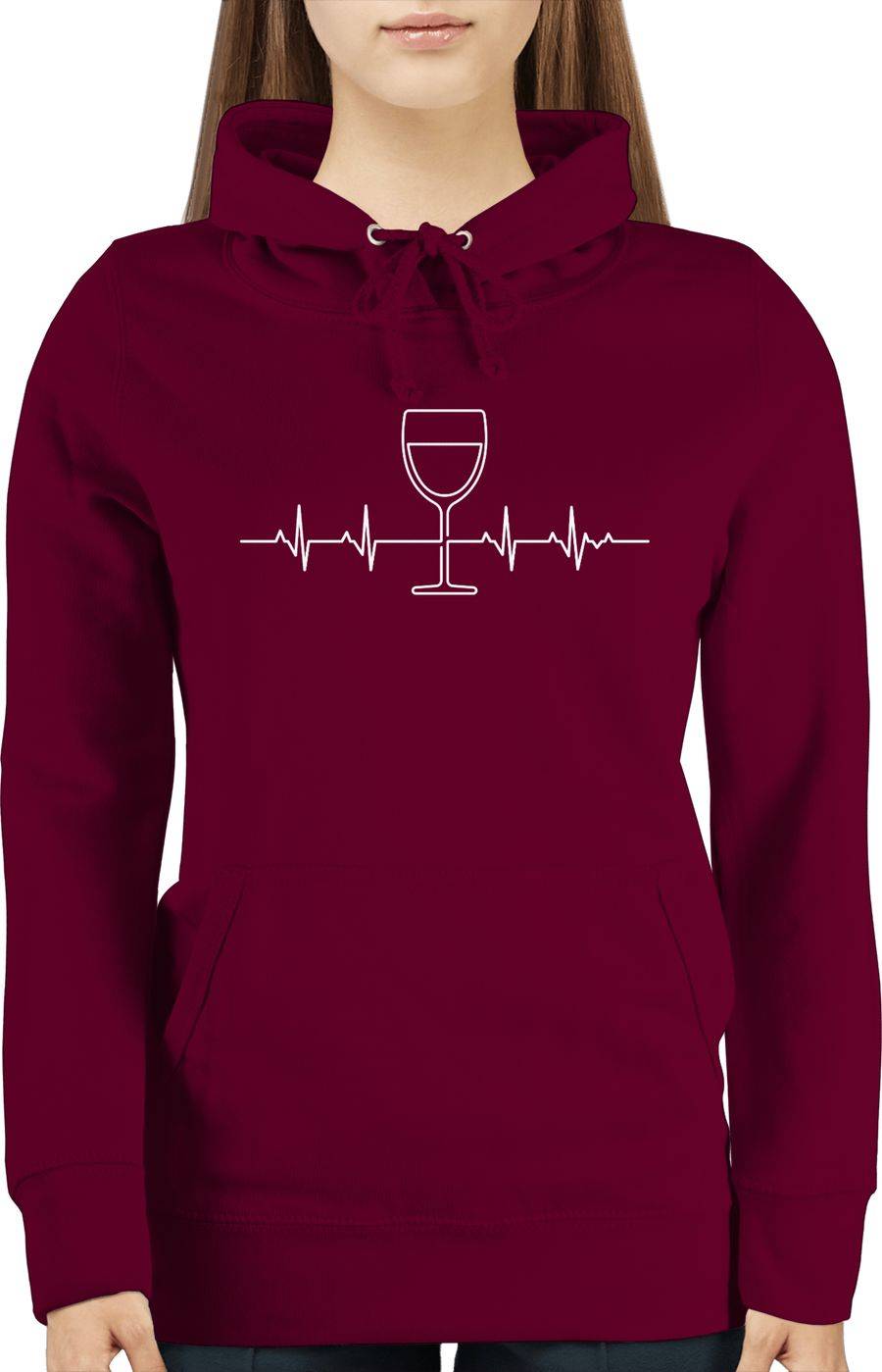 Shirtracer Herzschlag Wein: Tshirt Gym Bag Shirtracer