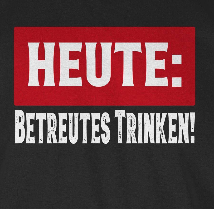 Shirtracer Heute: Betreutes Trinken!: T-Shirt Rucksack Shirtracer