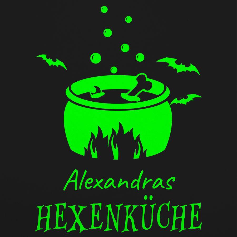 Shirtracer Hexenküche Mit Namen: T-Shirt Rucksack Shirtracer