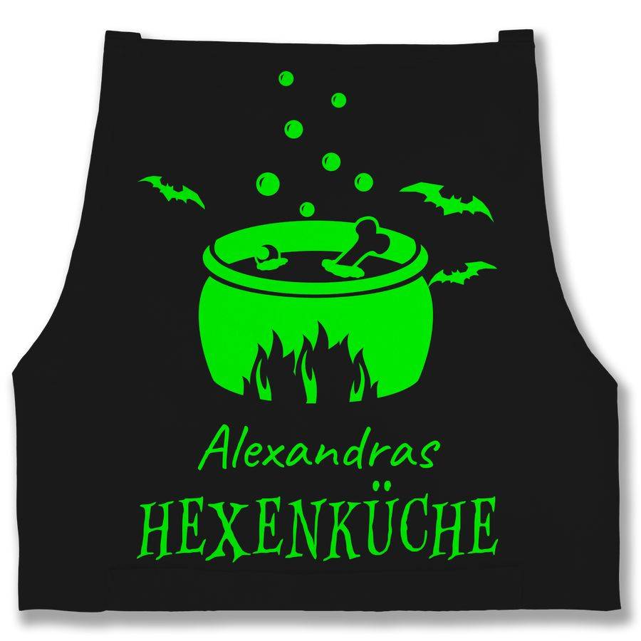 Shirtracer Hexenküche mit Namen: T-Shirt Rucksack Shirtracer