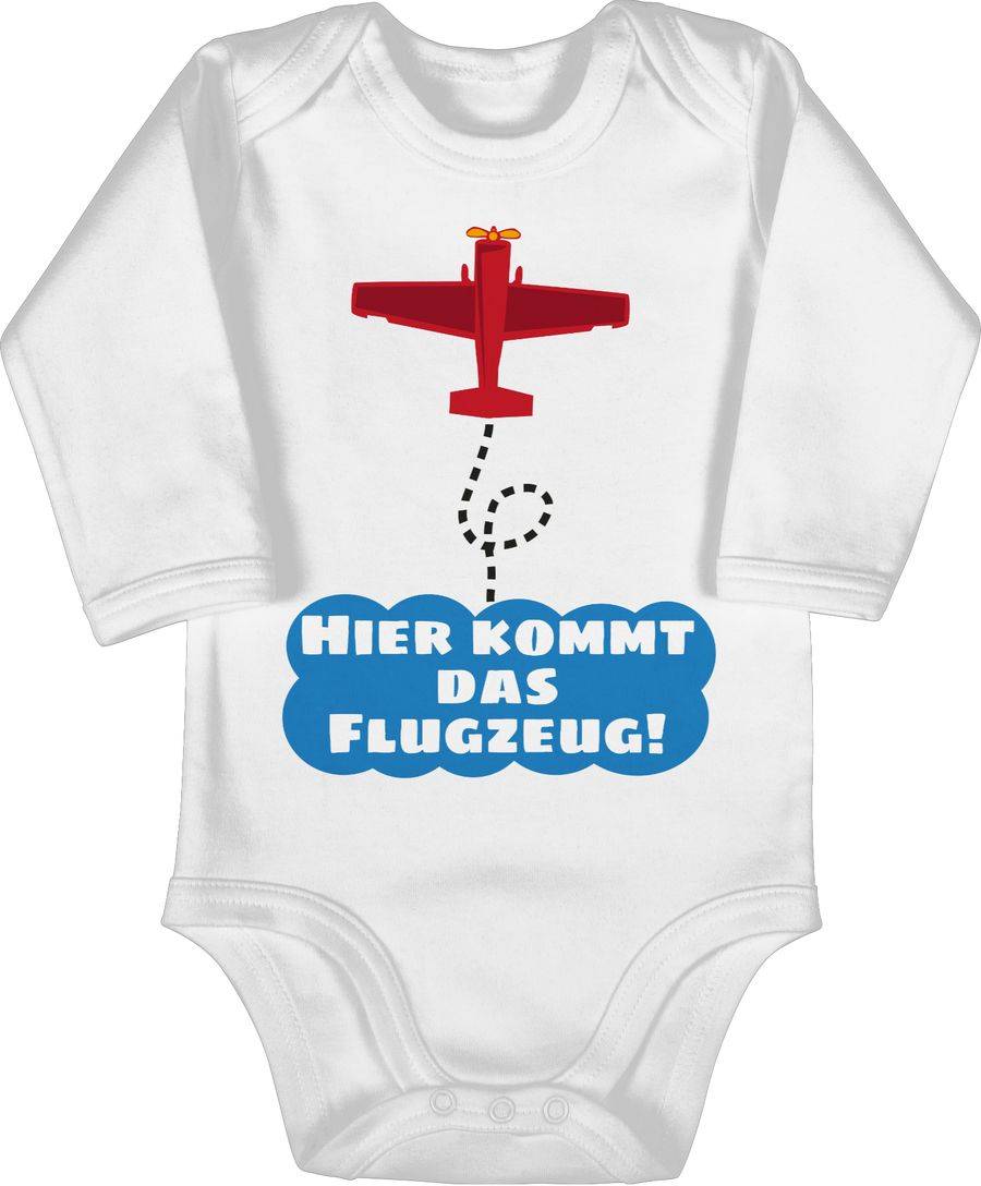 Shirtracer Hier kommt das Flugzeug! Shirts & Mehr Shirtracer