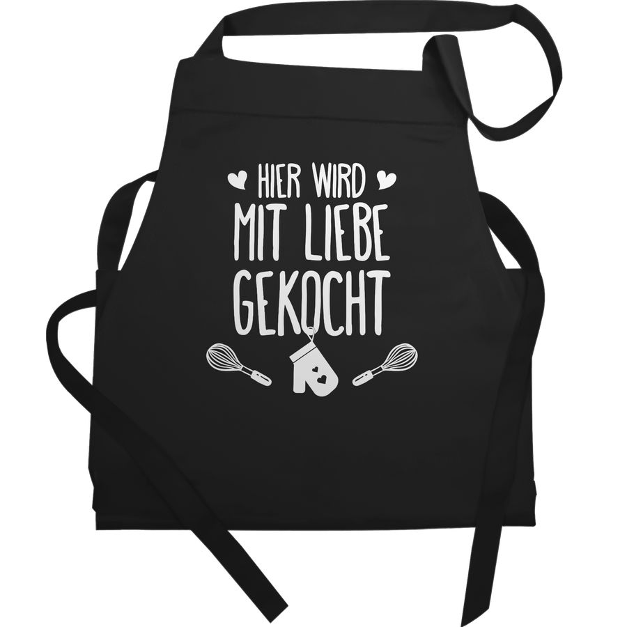 Shirtracer Hier wird mit Liebe gekocht Shirts & Mehr Shirtracer