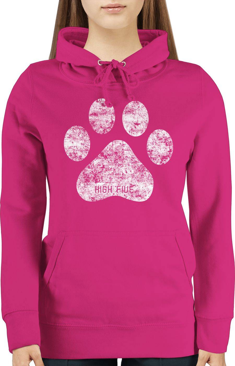 Shirtracer High Five Hunde Pfote: T-Shirt Gym Bag Shirtracer