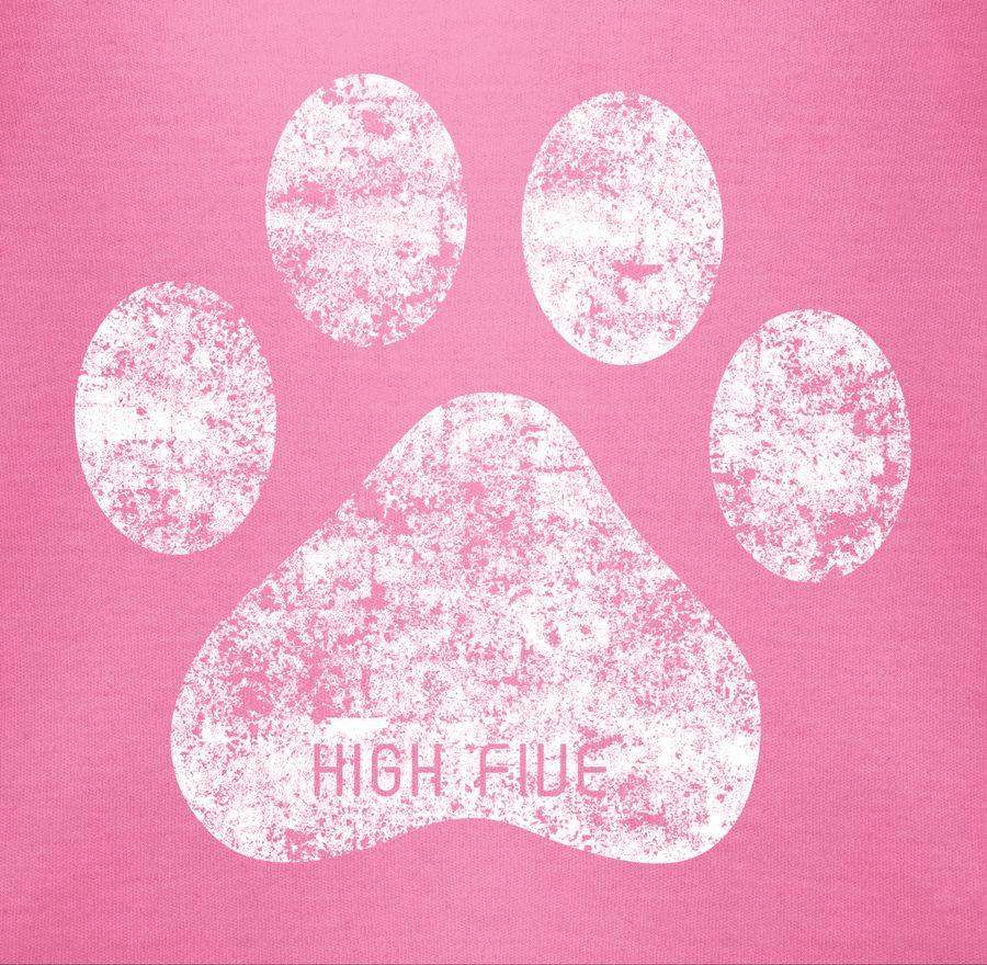 Shirtracer High Five Hunde Pfote: T-Shirt Gym Bag Shirtracer