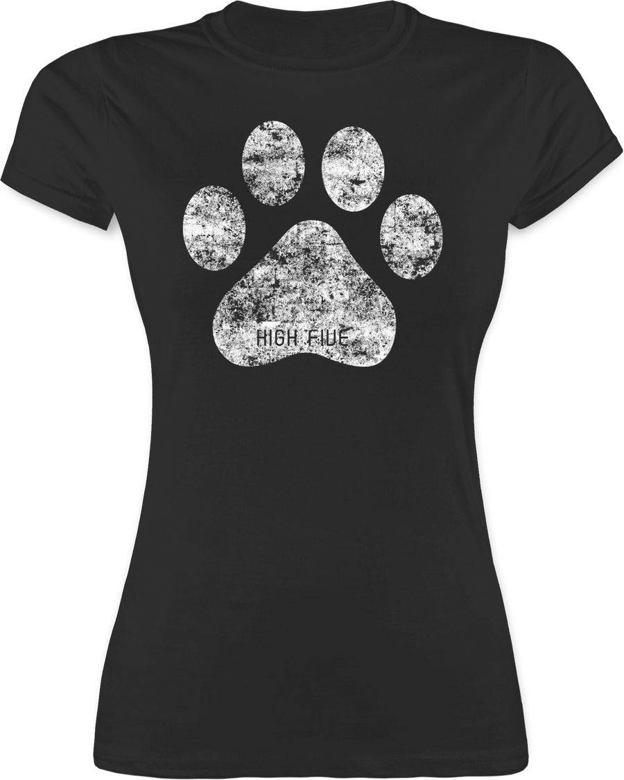 Shirtracer High Five Hunde Pfote: T-Shirt Gym Bag Shirtracer