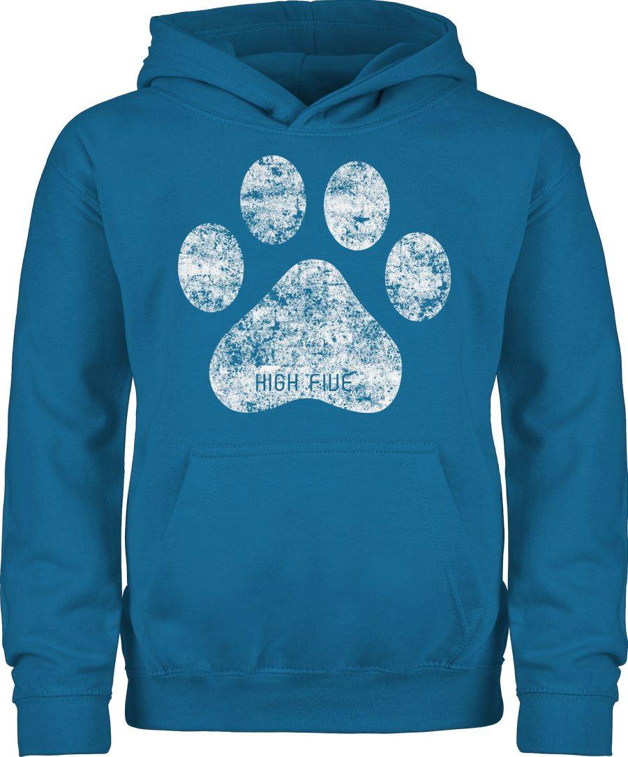 Shirtracer High Five Hunde Pfote: T-Shirt Gym Bag Shirtracer