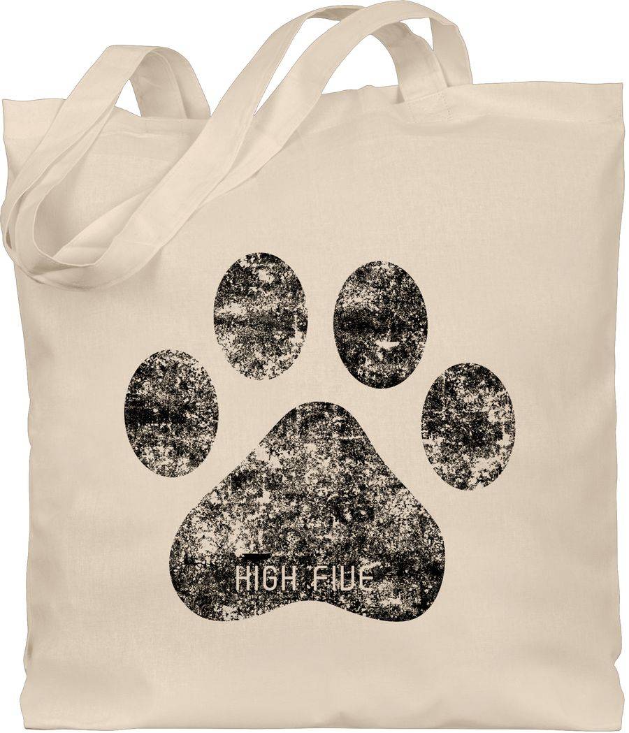 Shirtracer High Five Hunde Pfote: T-Shirt Rucksack Shirtracer