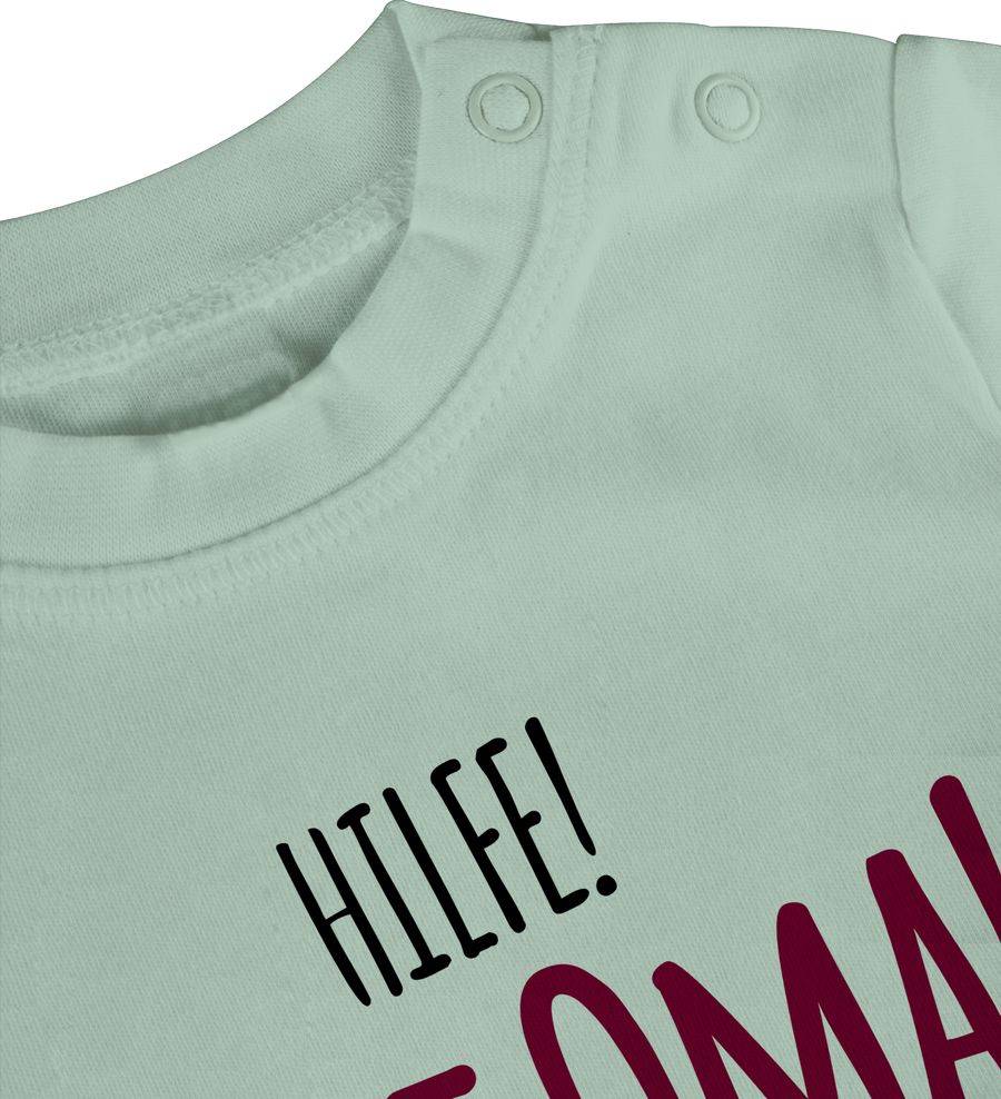 Shirtracer Hilfe Holt Oma - Geschenk Geburt Omi Shirts & Mehr Shirtracer