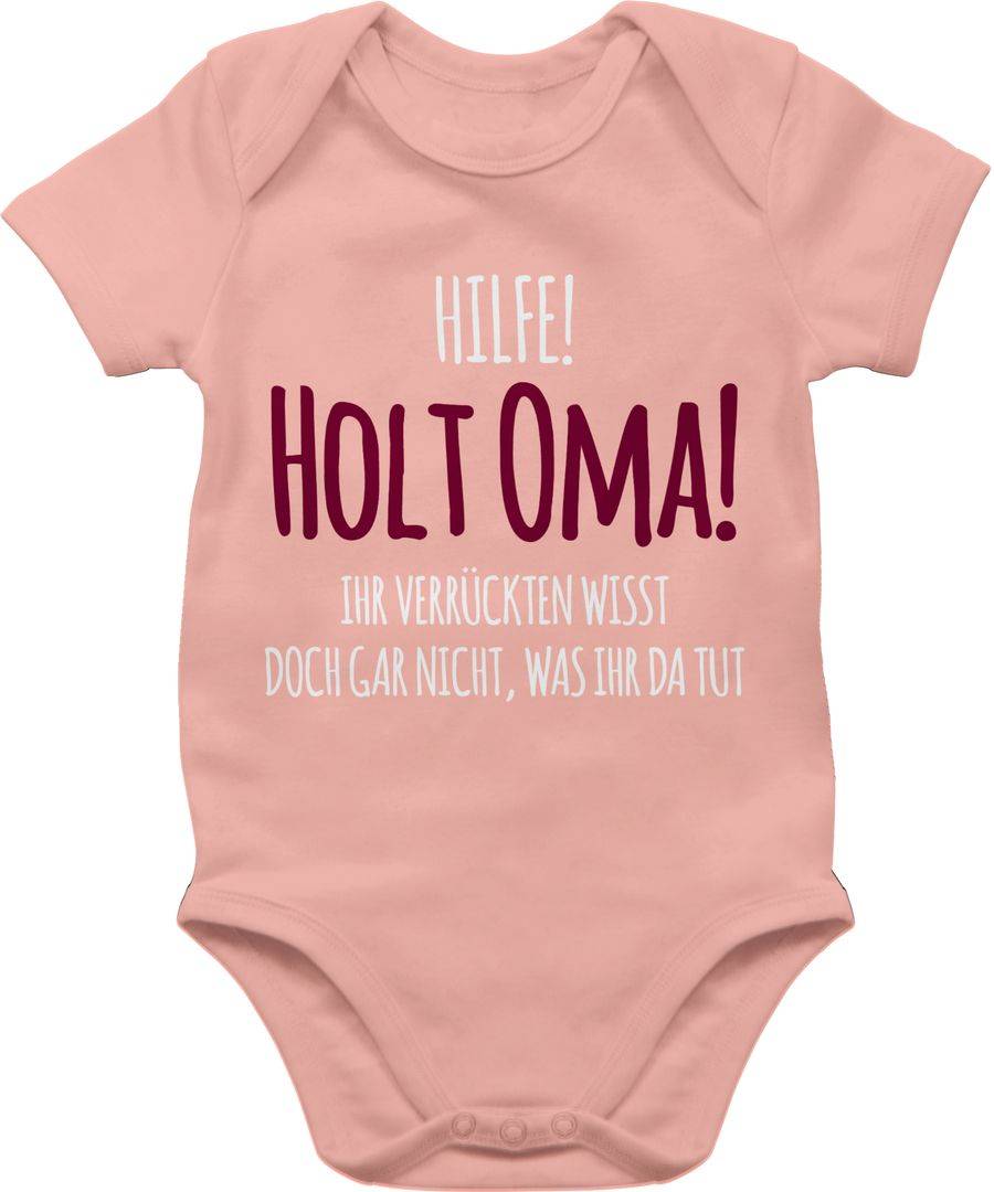 Shirtracer Hilfe Holt Oma - weiß Shirts & Mehr Shirtracer