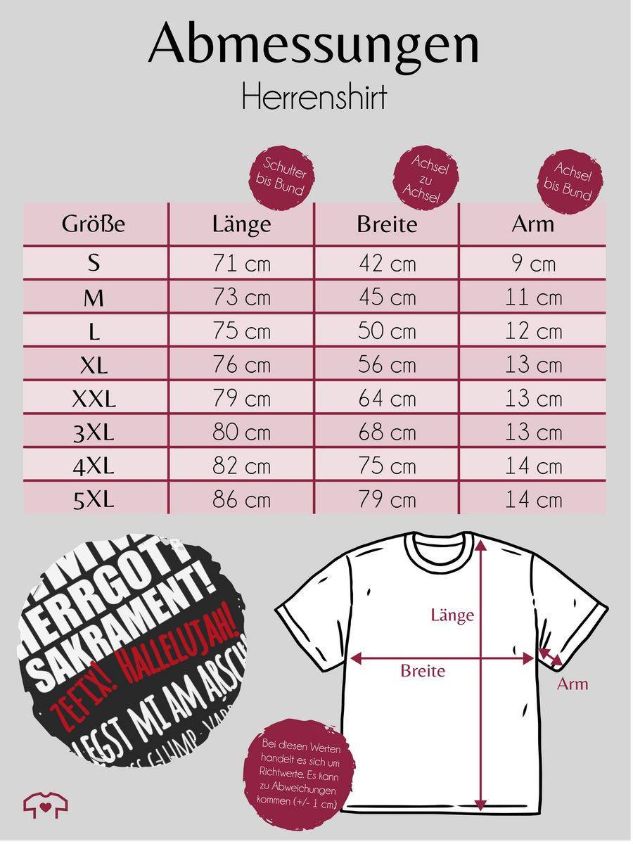 Shirtracer Himmel Herrgott! Weiß Shirts & Mehr Shirtracer