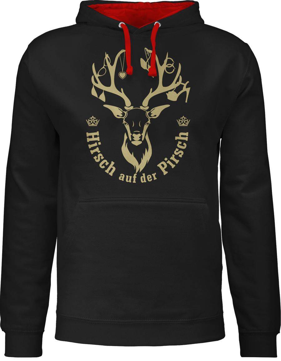Shirtracer Hirsch auf der Pirsch: T-Shirt Turnbeutel Shirtracer