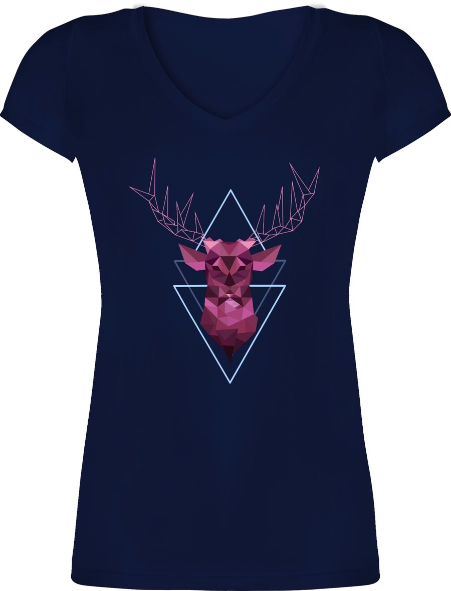 Shirtracer Hirsch Geometrisch Shirts & Mehr Shirtracer