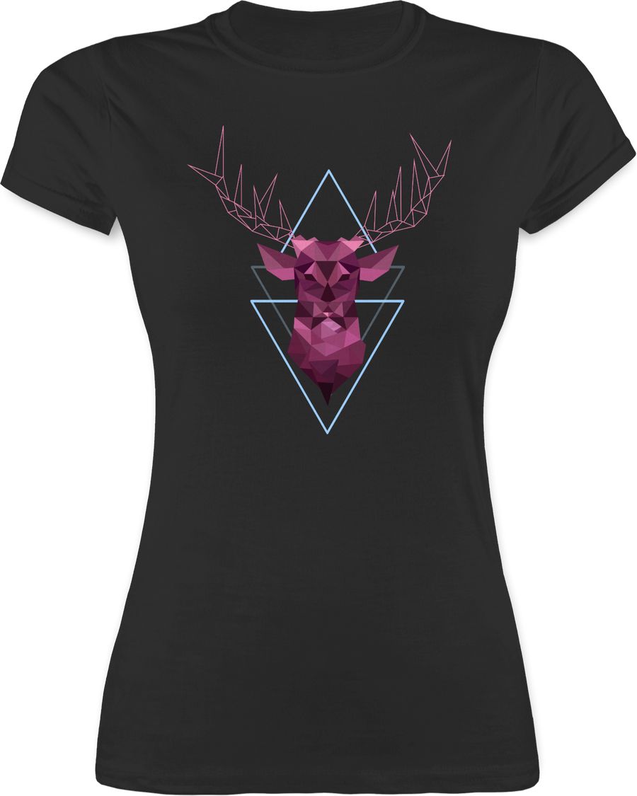 Shirtracer Hirsch Geometrisch Shirts & Mehr Shirtracer