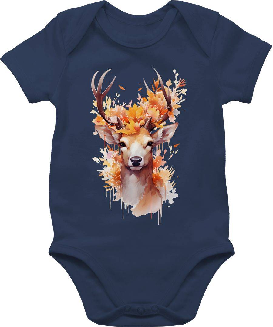 Shirtracer Hirsch Geweih Hirschgeweih Hirschmotiv Geschenk Jäger Jägerin Jagd Shirts & Me Shirtracer