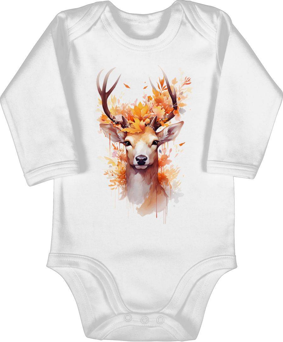 Shirtracer Hirsch Geweih Hirschgeweih Hirschmotiv Geschenk Jäger Jägerin Jagd Shirts & Me Shirtracer