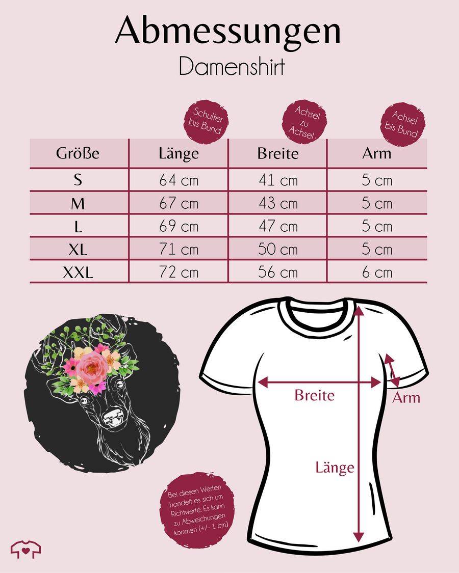 Shirtracer Hirsch Mit Blumengeweih - Weiß: T-Shirt Turnbeutel Shirtracer