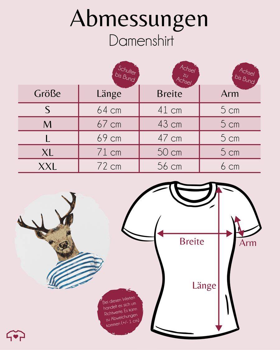 Shirtracer Hirsch Mit Gestreiftem Shirt: T-Shirt Gym Bag Shirtracer