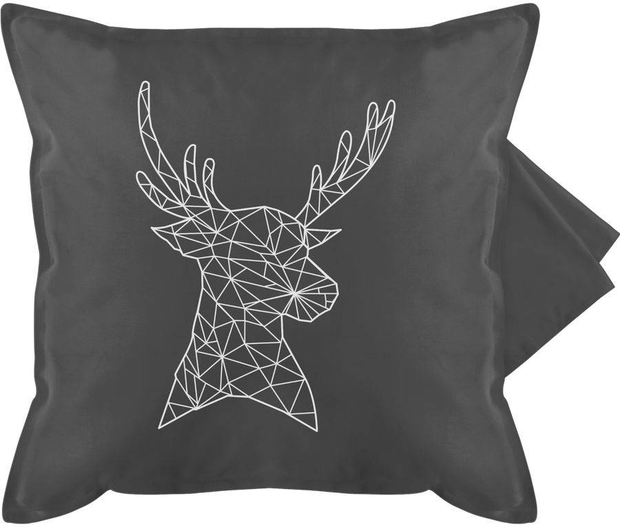 Shirtracer Hirsch - Polygone - weiß: T-Shirt Rucksack Shirtracer
