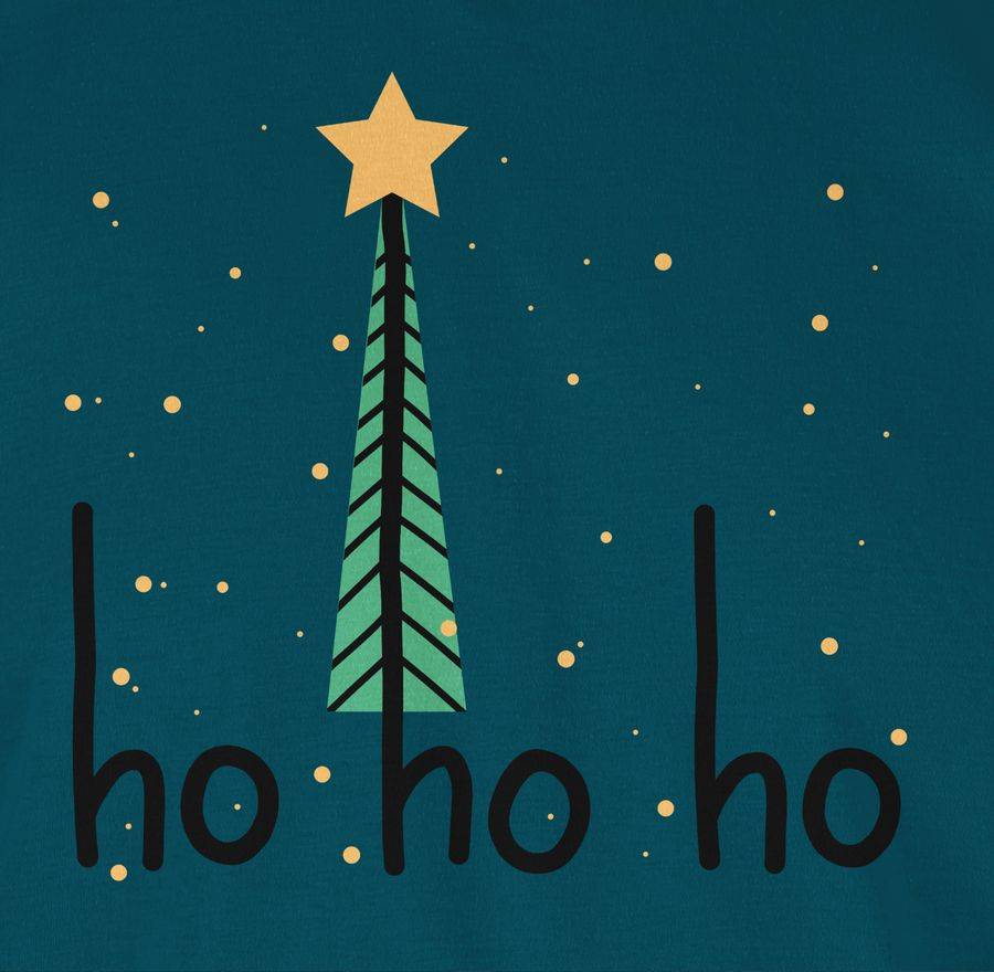 Shirtracer Ho Ho Ho Motiv: Tshirt Rucksack Shirtracer