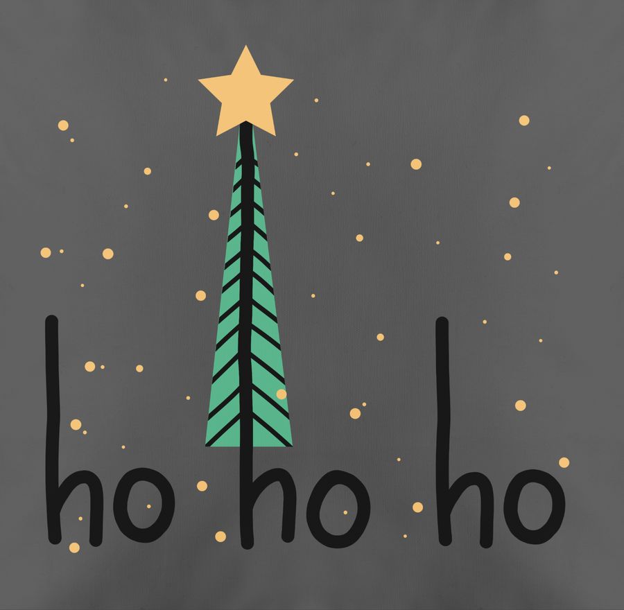 Shirtracer Ho Ho Ho Motiv: Tshirt Rucksack Shirtracer