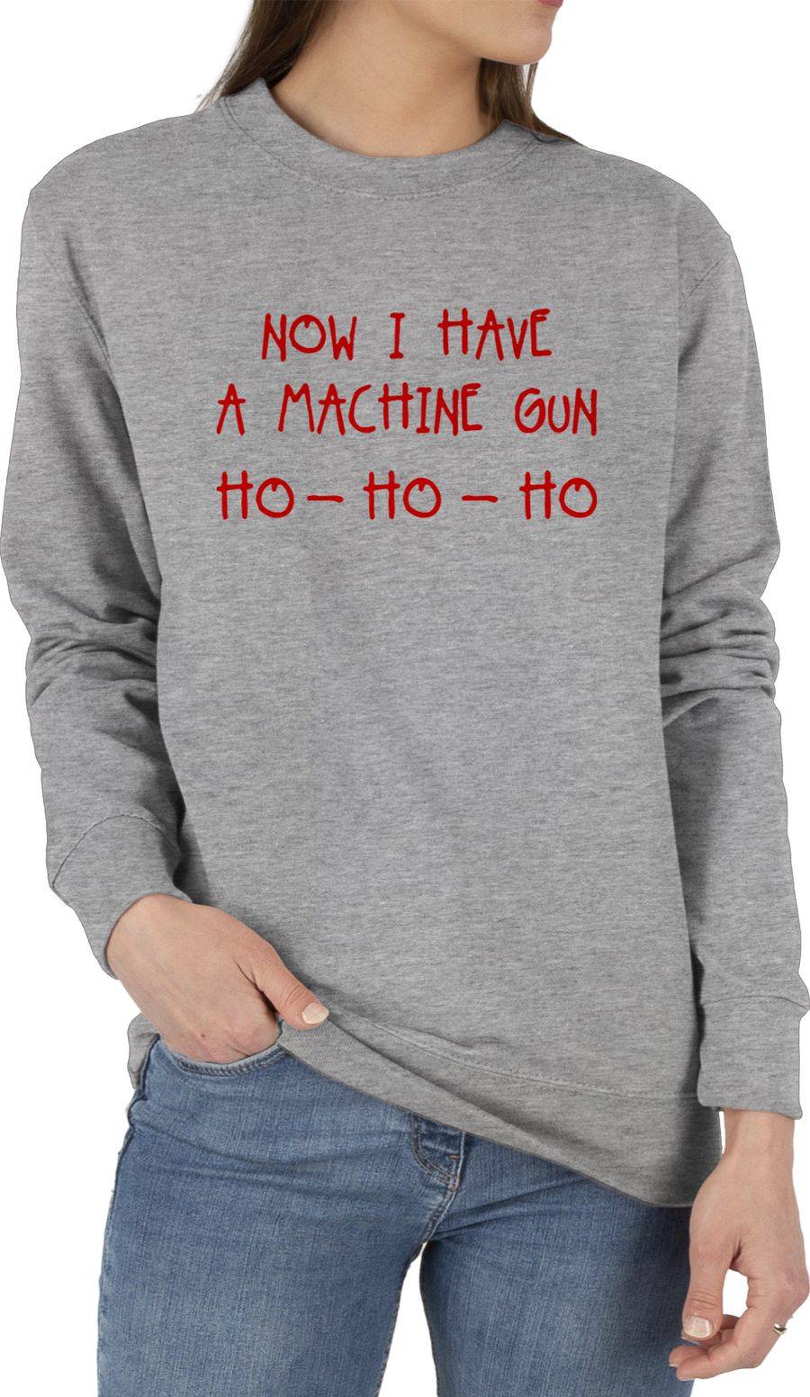 Shirtracer Ho Ho Ho Now I Have A Machine Gun Shirts & Mehr Shirtracer