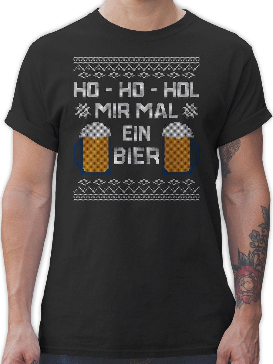 Shirtracer Ho Ho Hol mir mal ein Bier Shirts & Mehr Shirtracer