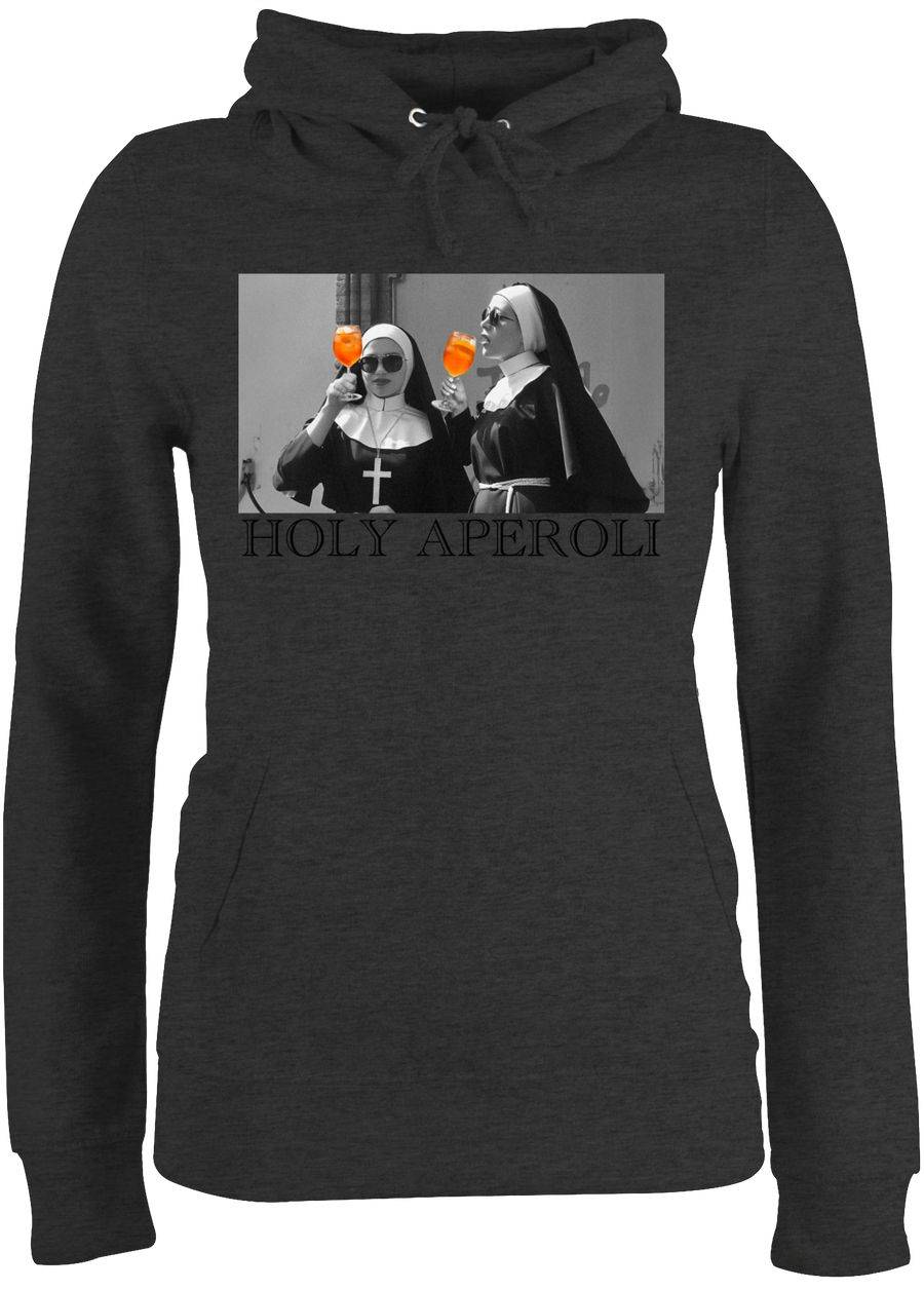 Shirtracer Holy Aperol Holy Aperoli Holy Spritz Mädelsabend Ladies Night Shirtracer