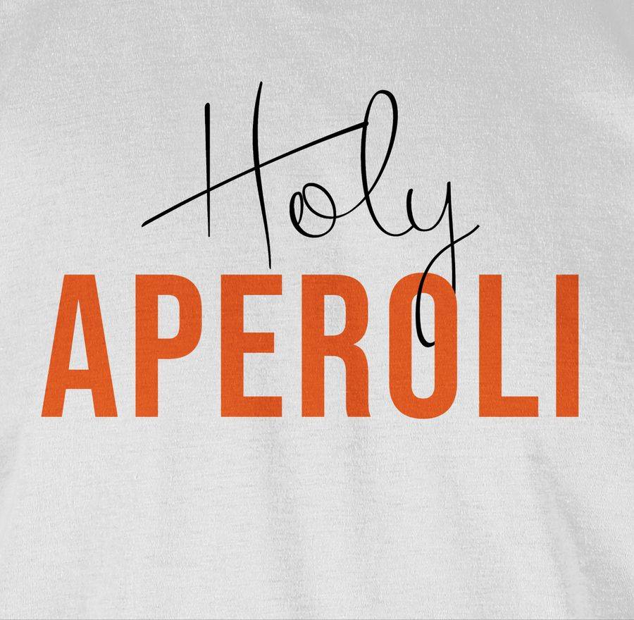 Shirtracer Holy Aperoli Aperol Spritz Aperoly: T-Shirt Rucksack Shirtracer