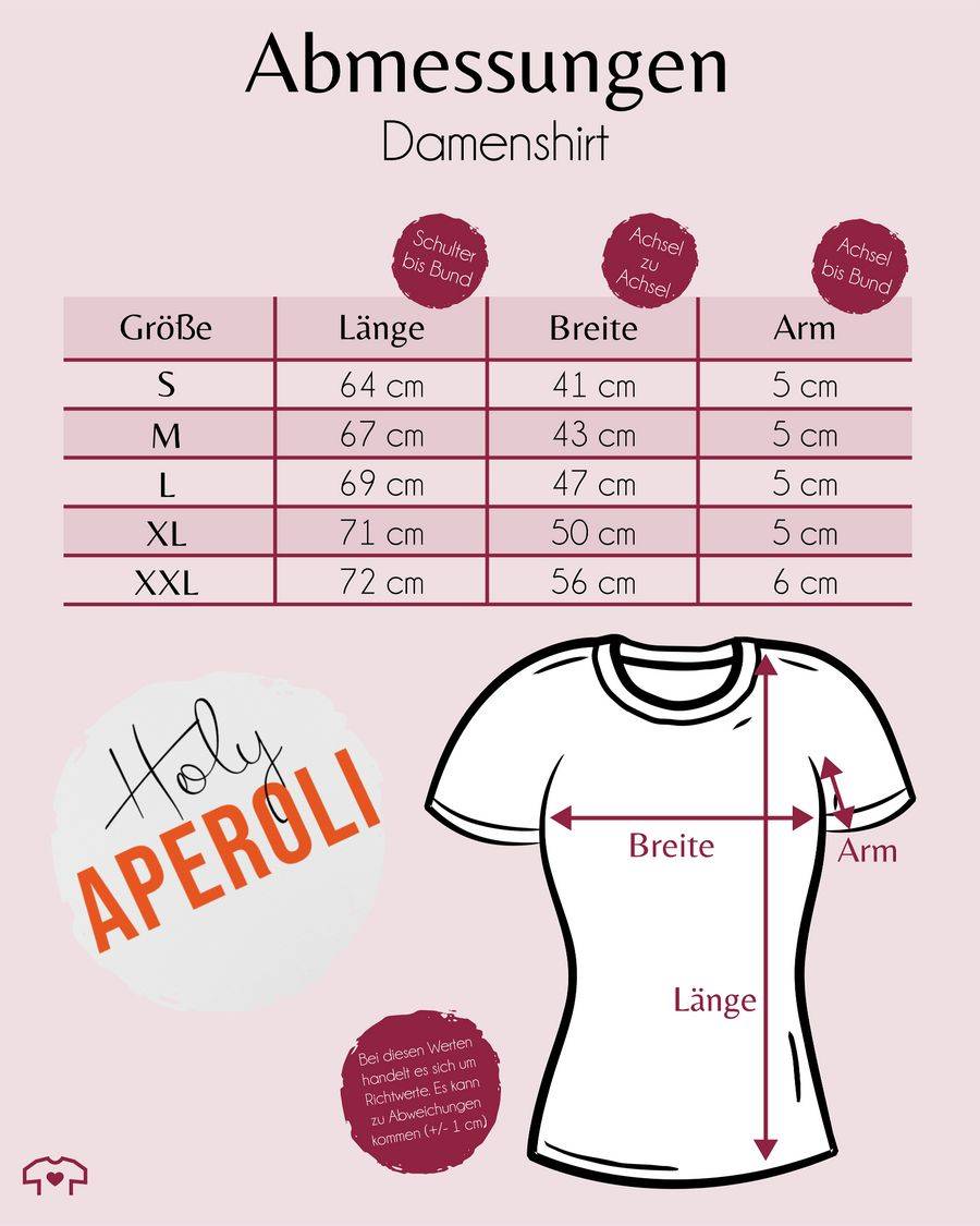 Shirtracer Holy Aperoli Aperol Spritz Aperoly: T-Shirt Rucksack Shirtracer
