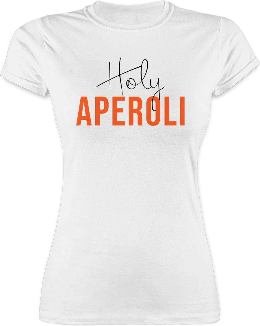 Shirtracer Holy Aperoli Aperol Spritz Aperoly: T-Shirt Rucksack Shirtracer