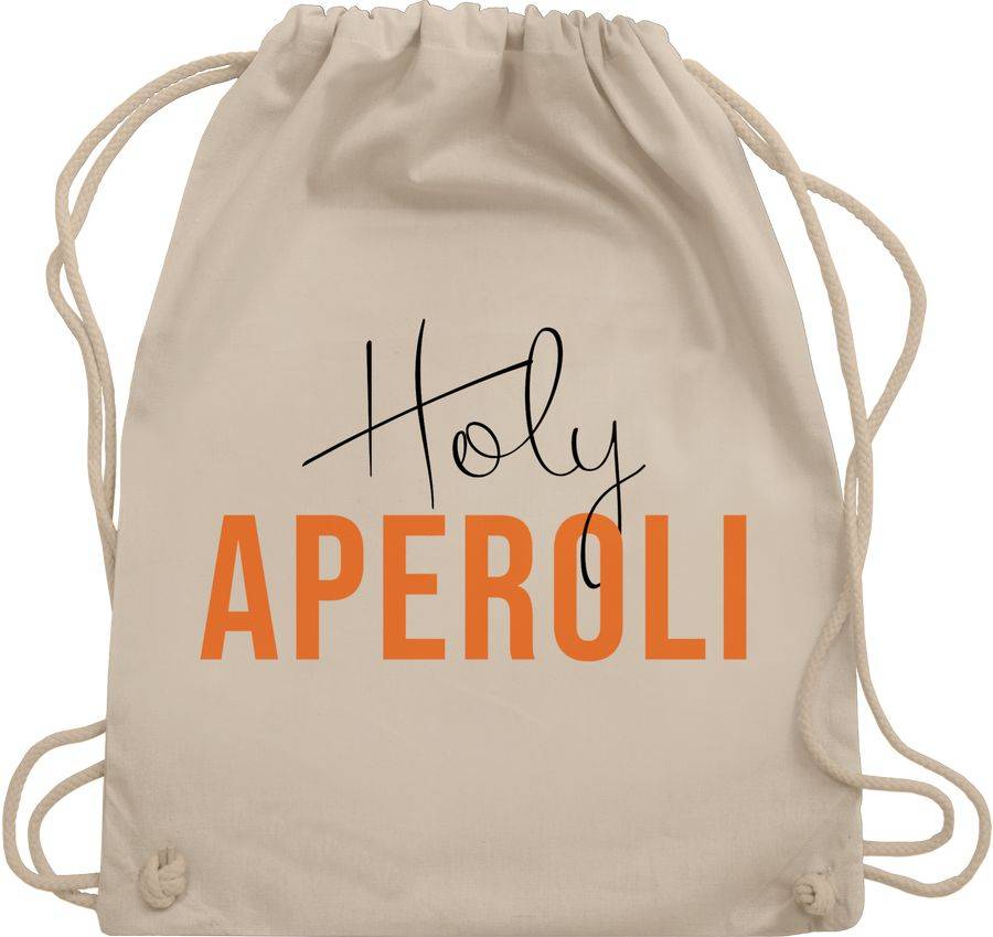 Shirtracer Holy Aperoli Aperol Spritz Aperoly: T-Shirt Rucksack Shirtracer