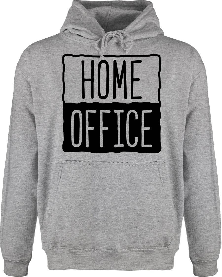 Shirtracer Home Office Badge - schwarz: T-Shirt Rucksack Shirtracer