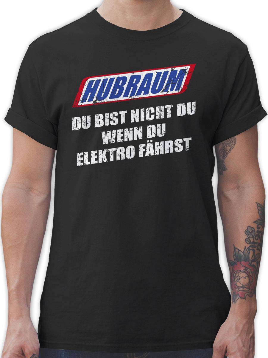 Shirtracer Hubraum - du bist nicht du, wenn du Elektro fährst Shirts & Mehr Shirtracer