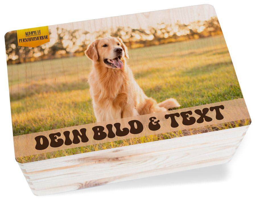 Shirtracer Hunde Erinnerungsbox Hunde Erinnerung Trauer Verstorbener Hund Erinnerungskiste Holzbox Toter Hund Erinnerung Shirtracer