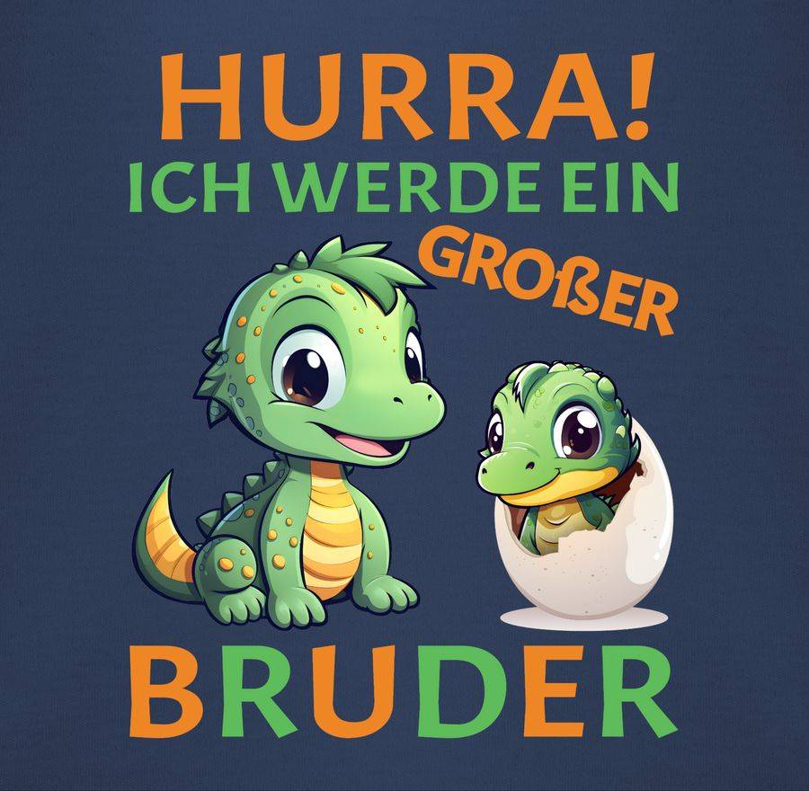 Shirtracer Hurra Endlich Großer Bruder - Ich Werde Großer Bruder - Ich Bin Großer Bruder: T Shirtracer