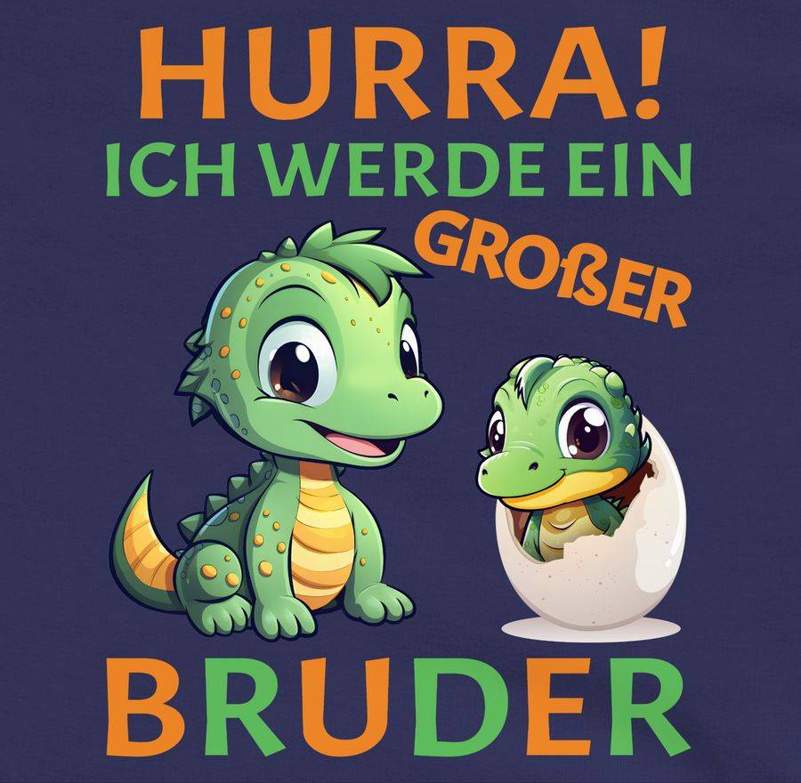 Shirtracer Hurra Endlich Großer Bruder - Ich Werde Großer Bruder - Ich Bin Großer Bruder: T Shirtracer