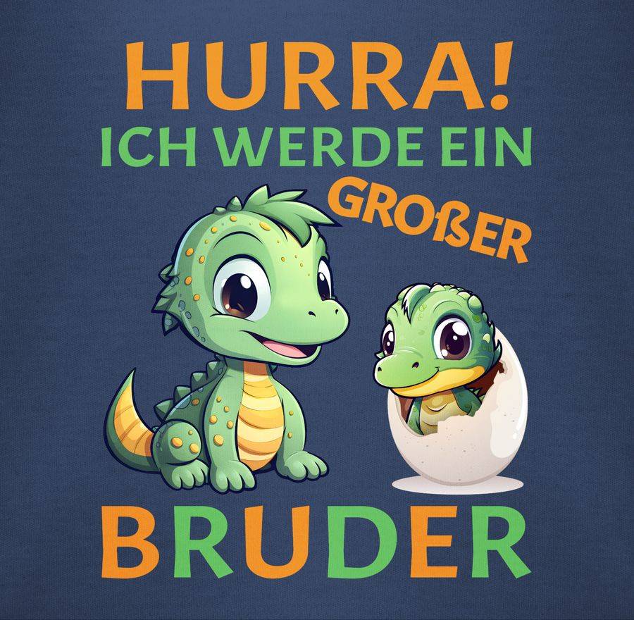 Shirtracer Hurra Endlich Großer Bruder - Ich Werde Großer Bruder - Ich Bin Großer Bruder: T Shirtracer