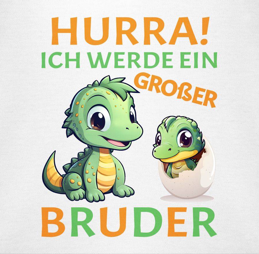 Shirtracer Hurra Endlich Großer Bruder - Ich Werde Großer Bruder - Ich Bin Großer Bruder: T Shirtracer