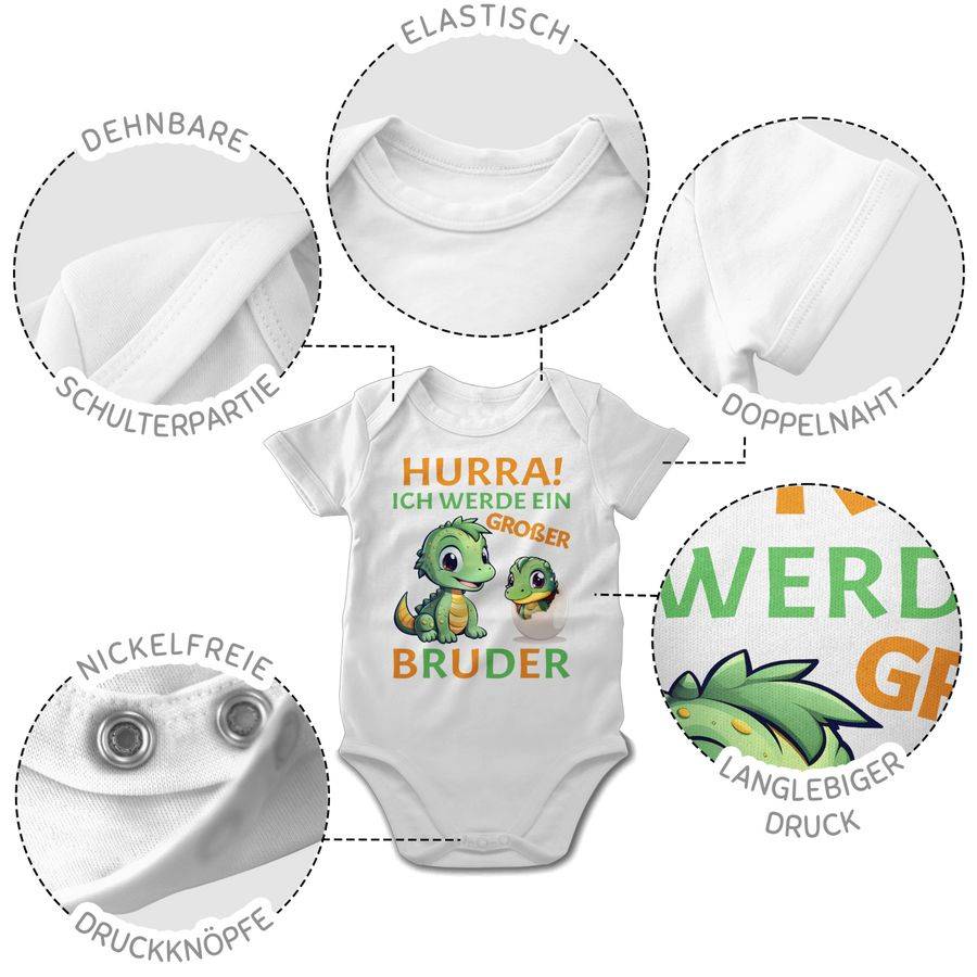 Shirtracer Hurra Endlich Großer Bruder - Ich Werde Großer Bruder - Ich Bin Großer Bruder: T Shirtracer