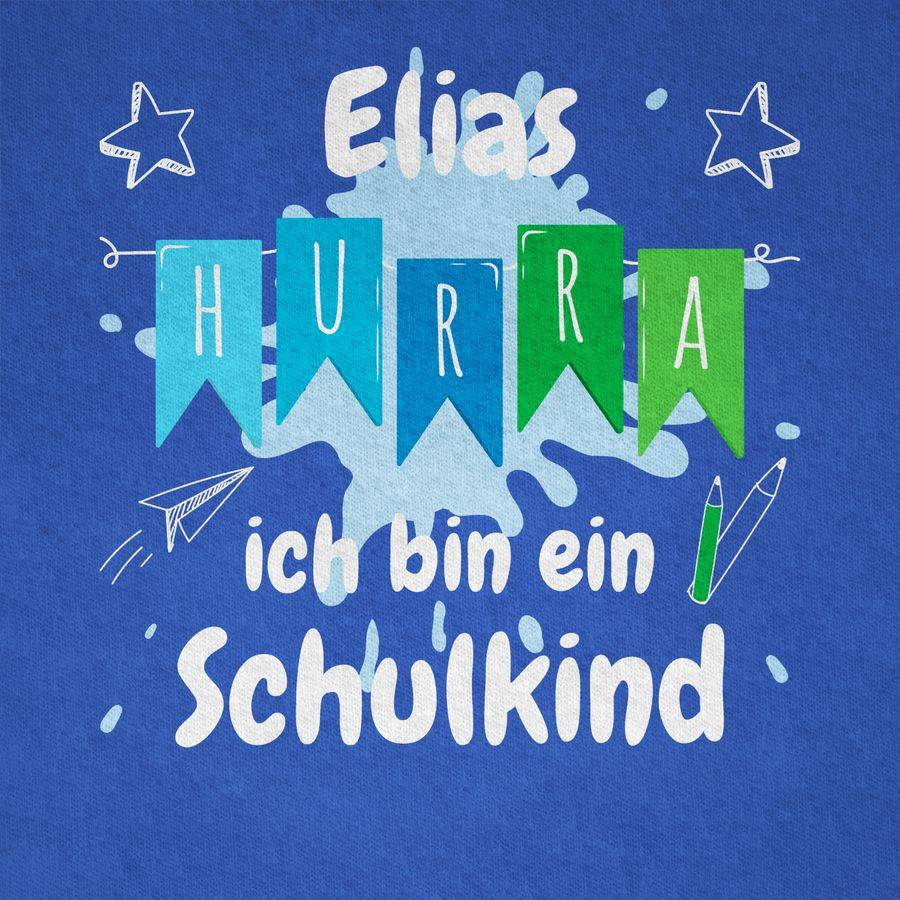 Shirtracer Hurra Ich Bin Ein Schulkind Shirts & Mehr Shirtracer