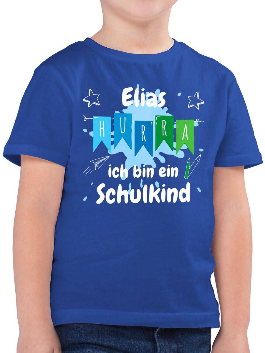 Shirtracer Hurra ich bin ein Schulkind Shirts & Mehr Shirtracer