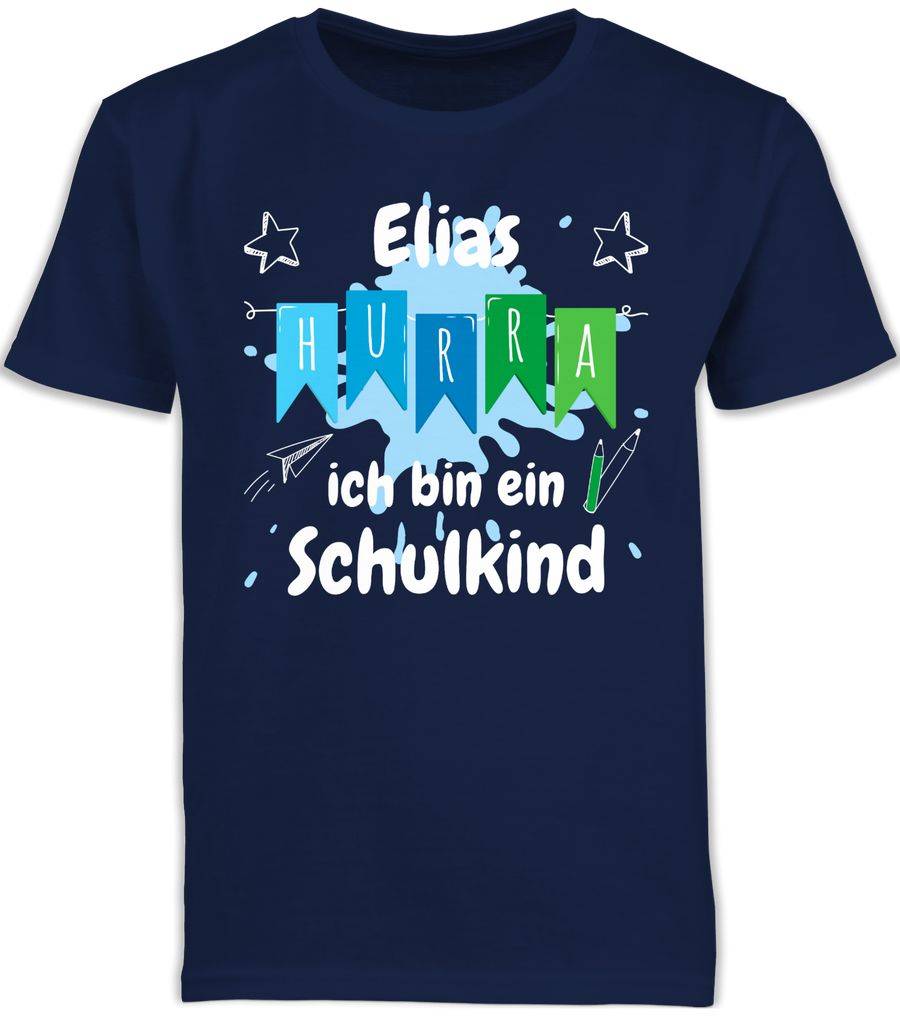 Shirtracer Hurra ich bin ein Schulkind Shirts & Mehr Shirtracer