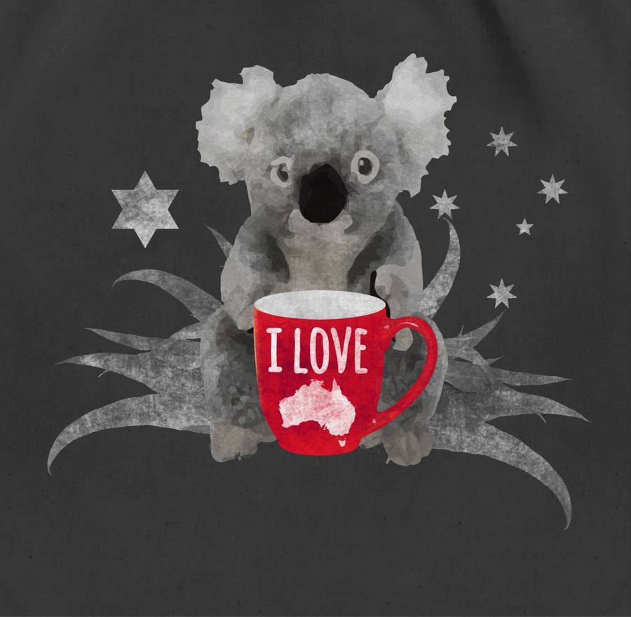 Shirtracer I Love Australien Koala Shirts & Mehr Shirtracer
