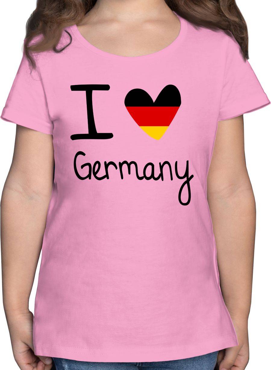 Shirtracer I love Germany: T-Shirt Turnbeutel Shirtracer
