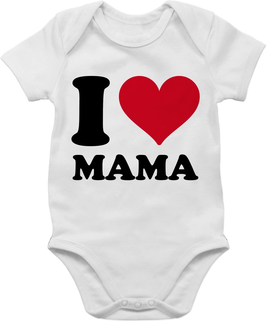 Shirtracer I Love Mama: T-Shirt Turnbeutel Shirtracer