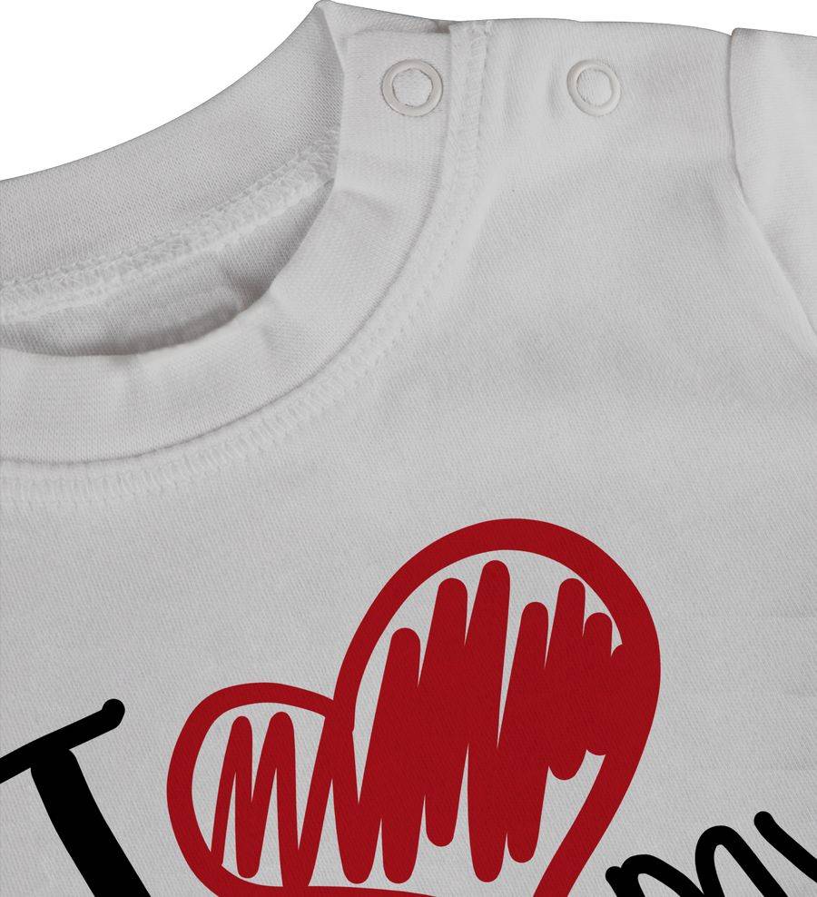 Shirtracer I Love My Daddy Schwarz: Tshirt Rucksack Shirtracer