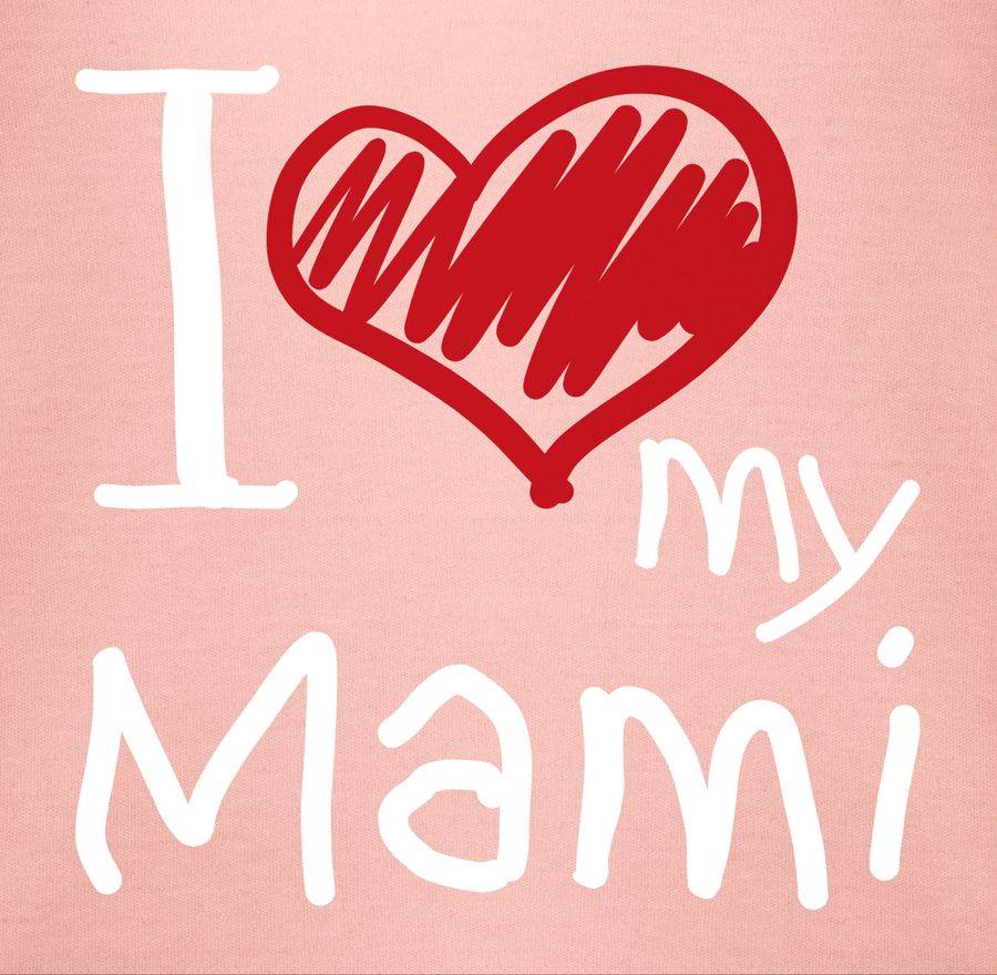 Shirtracer I Love My Mami Weiß Shirts & Mehr Shirtracer
