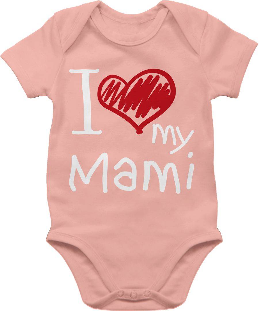 Shirtracer I love my Mami weiß Shirts & Mehr Shirtracer