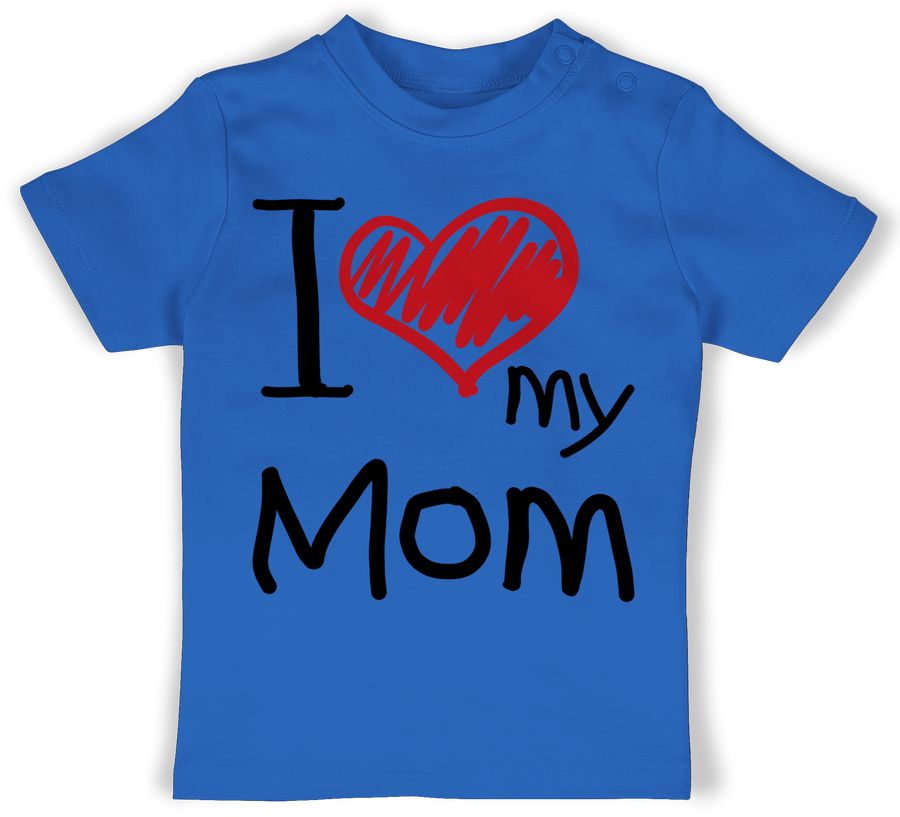 Shirtracer I love my Mom schwarz Shirts & Mehr Shirtracer